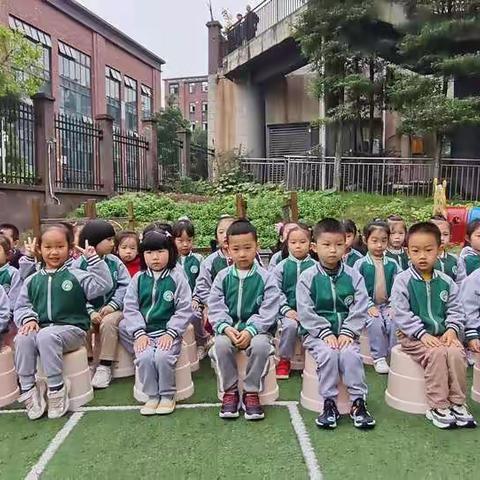 三色御院幼儿园﻿大二班早操展示活动