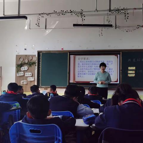 春风十里不如你，万紫千红春满园一一五年级语文公开课活动记实