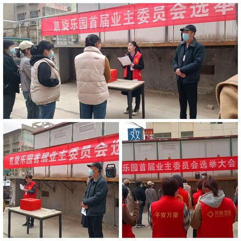 我为群众办实事---凯旋乐园小区成立业主委员会