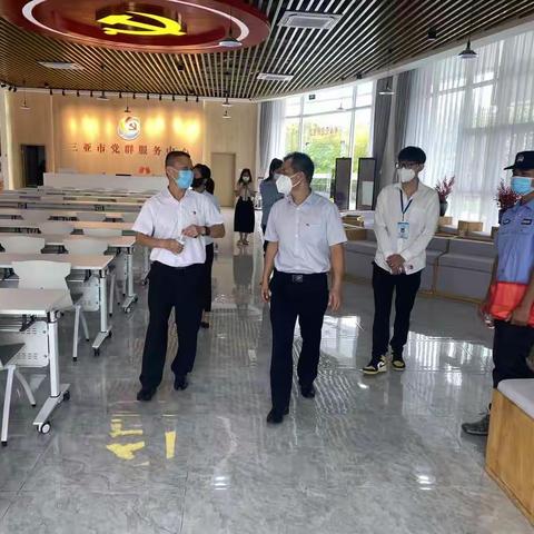 马岭大社区综合服务中心党支部前往市党群服务中心开展互学互鉴即党日活动