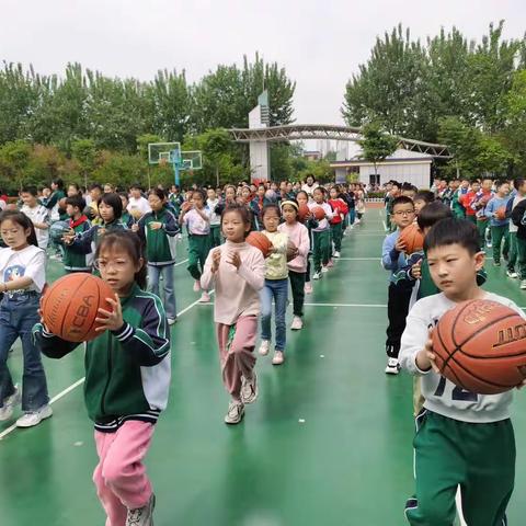 动感篮球🏀操，一起动起来——三（1）大课间运动小记