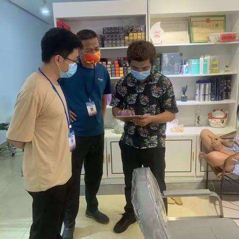 市旅文局下沉社区开展全民核酸检测活动