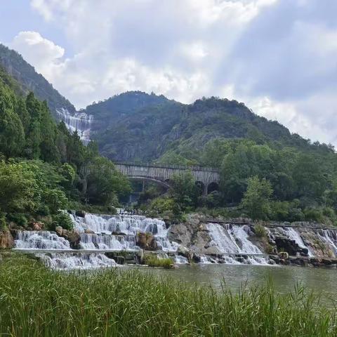 天台山大瀑布