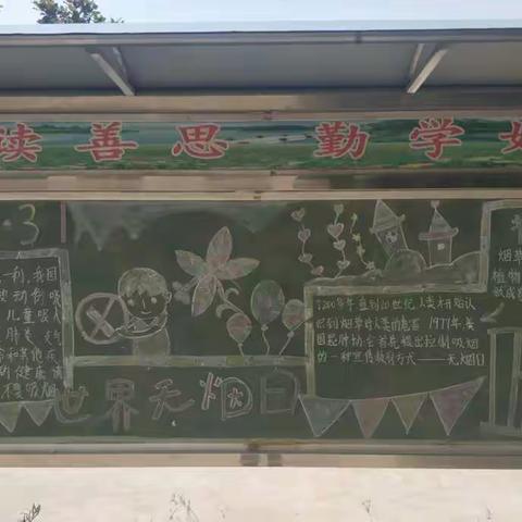 侯集镇柿园杨小学“2018年5月31日世界无烟日”签名活动图片