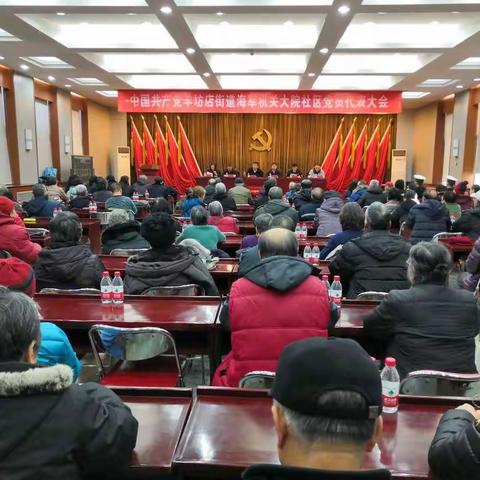 中国共产党羊坊店街道海军机关大院社区党员代表大会