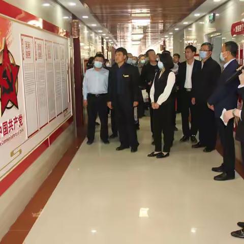 河北省委统战部组织“全省新联会会长培训班”学员到鸡泽县新联会观摩学习