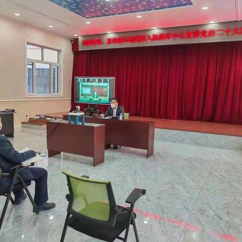 市委常委、宣传部部长赵武深入融媒体中心宣讲党的二十大精神
