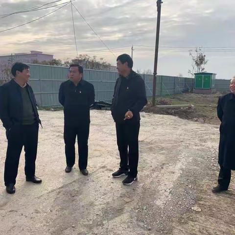 【不忘初心  牢记使命】书记、主任一线办公，全力以赴推进项目建设