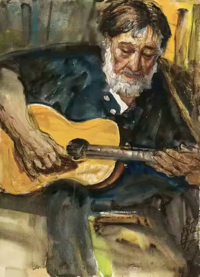 王维新老师的水彩作品