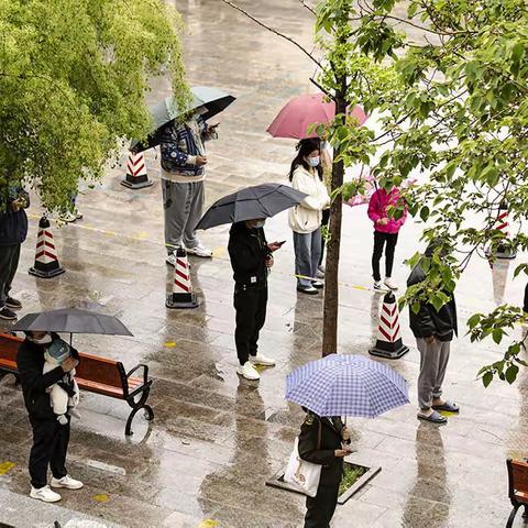 “疫”心为你 全力以“复” —化林街道岭南二社区核酸采集中的温暖与力量