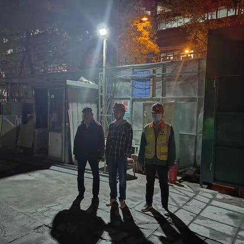 世纪天乐大厦改造项目值班记录(4月19日)葛世明、孙荣霄、康富国