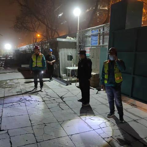 2023/4/10世纪天乐大厦改造项目夜间值班记录(凡强强、王博、康富国)