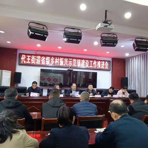 代王街道省级乡村振兴示范镇项目建设周工作动态——3月6日-3月10日
