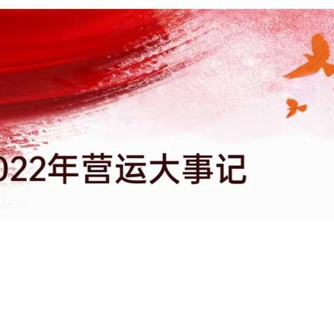 2022年营运大事记