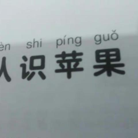 濮阳县三实小 学思维课程——认识苹果🍎