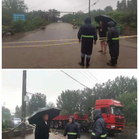 以雨为令 坚守一线