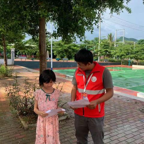 护苗│在行动－网格员开展防溺水宣传