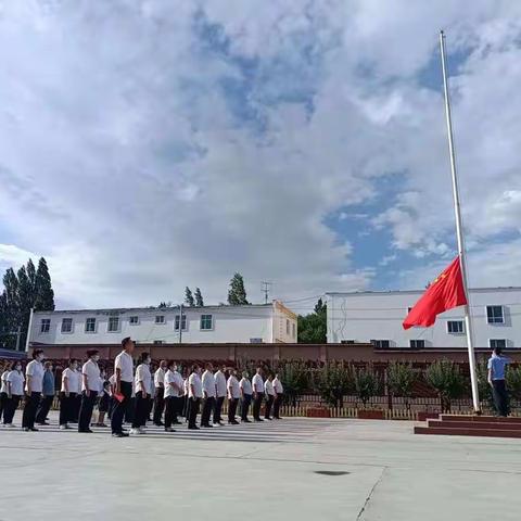 精河县茫丁乡城关村“永远跟党走，喜迎二十大，奋进新征程”主题党日活动