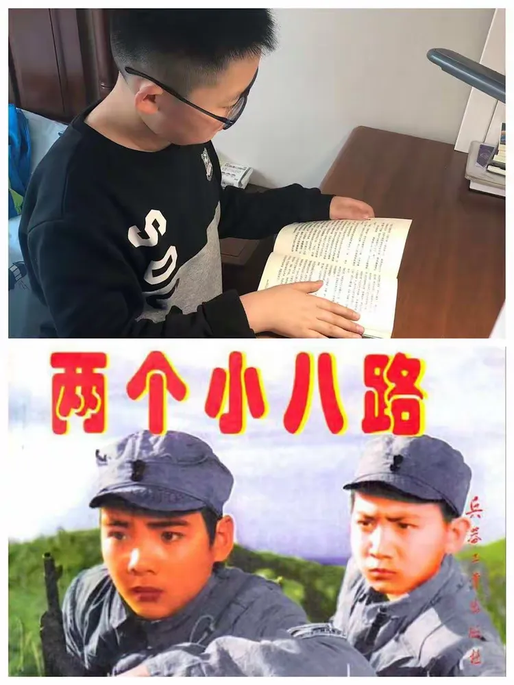 孙大兴的爸爸孙连长在战斗中壮烈牺