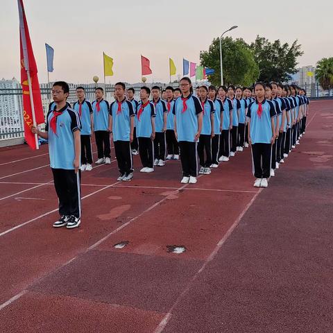 激情跑操燃斗志 凝心聚力展风采——福鼎六中龙山校区初一年段举行跑操比赛
