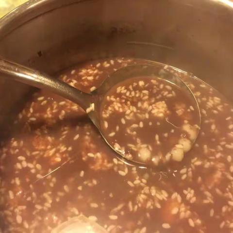 卓美味——红豆沙醪糟汤圆＋冰镇绿豆沙