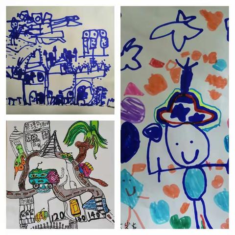 “蓝非蓝”儿童绘画与蓝染（鹤下村工作室）