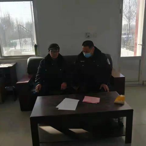 2021年1 .29号回河街道田家村召开“主题党日+阳光议事”会议