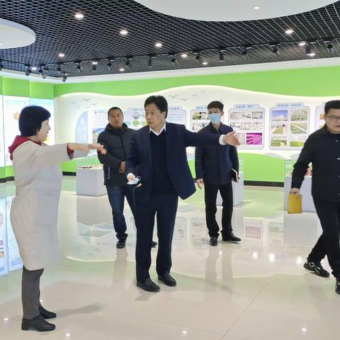 县委常委、县委办公室主任、县红薯产业链链长赵勋强到华薯公司调研指导县甘薯产业研究院筹建工作
