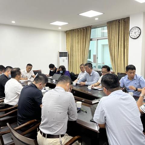 黄文副县长组织召开蓝色粮仓项目推进会