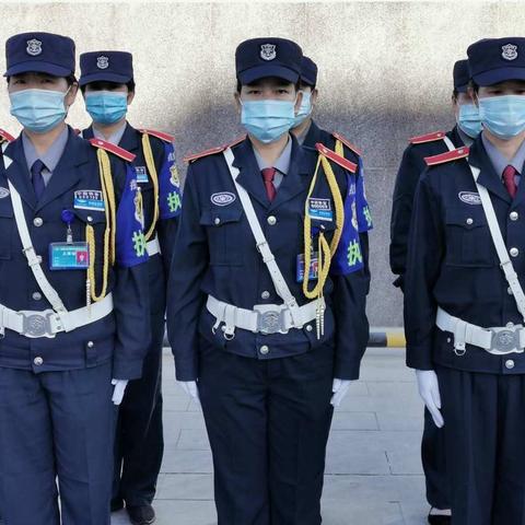 向坚守岗位的保安员致敬！