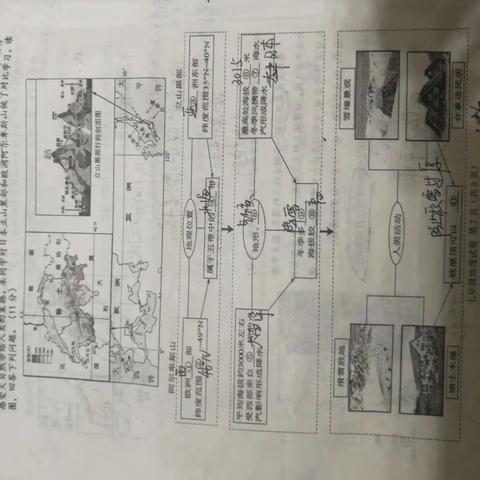 七年级地理试卷分析