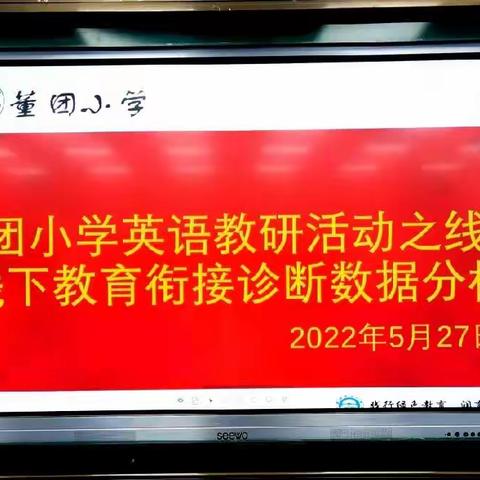 【董团小学】线上线下无缝相连，群策群力共谱新篇——董团小学线上线下教学诊断及新课标研读研讨会工作纪实