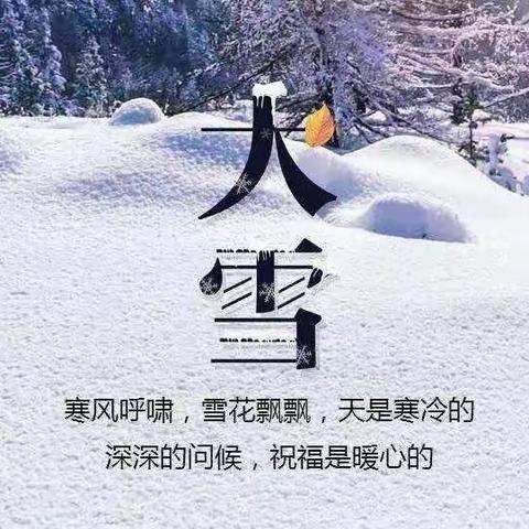 七绝·壬寅年冬月大雪节气