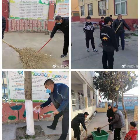 “凝聚青春之力   共建美好校园”张潘镇校尉张小学在行动