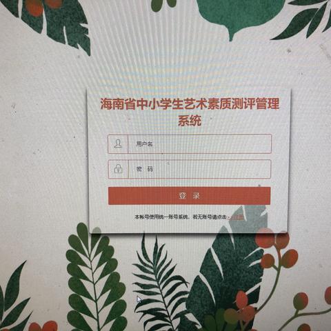 （班主任）艺术测评问题账号解决方法