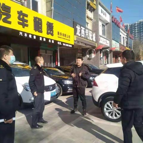 全面排查，严格规范—城管执法局开展二手车专项整治行动