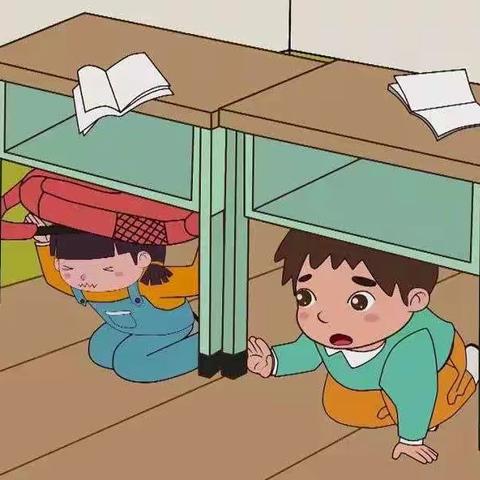 金色家园幼儿园防震演练
