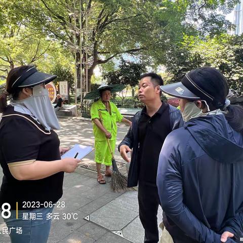婺城区环境卫生服务中心（东片区）一周剪影