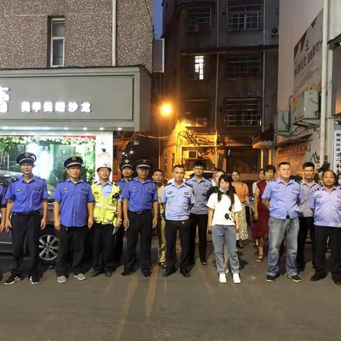 孝子祠社区开展燃气安全专项整治夜查活动