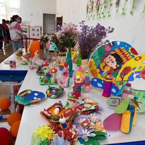 “建党百年 童心向党”———梁山县第四实验小学六一绘画展（五年级组）