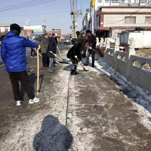 “清冰除雪，祥和过年”行动持续进行中