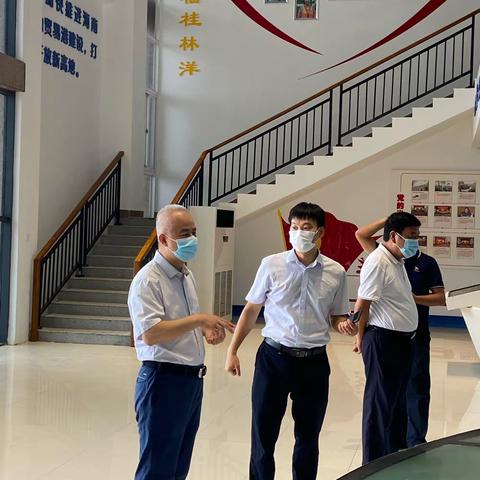 市政府副秘书长陈力到桂林洋开发区检查指导“巩文”工作
