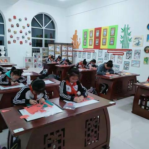 小剪刀   大文化——阿尔山市第一小学剪纸社团刻画童梦