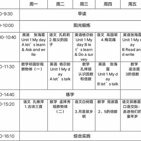 不同的课堂，别样的收获——五（2）中队“停课不停学”（第二篇）