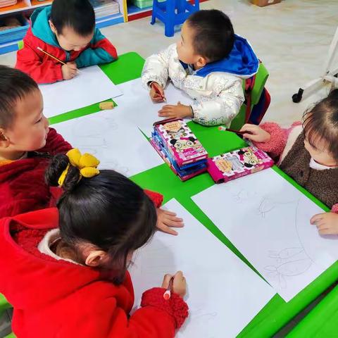 今日创意画《胡萝卜🥕》