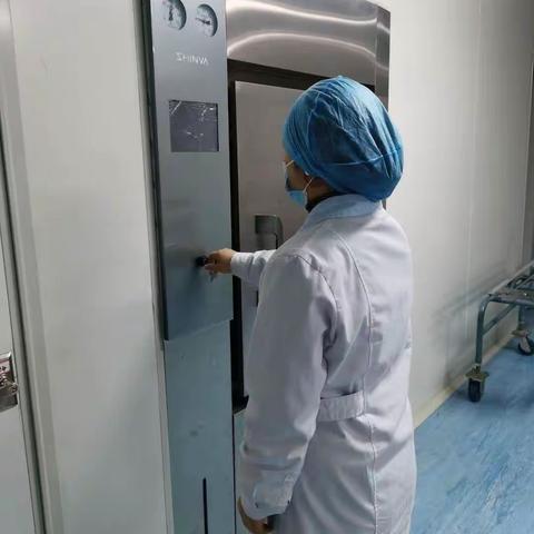 供应室使用中的灭菌器突然停电应急演练