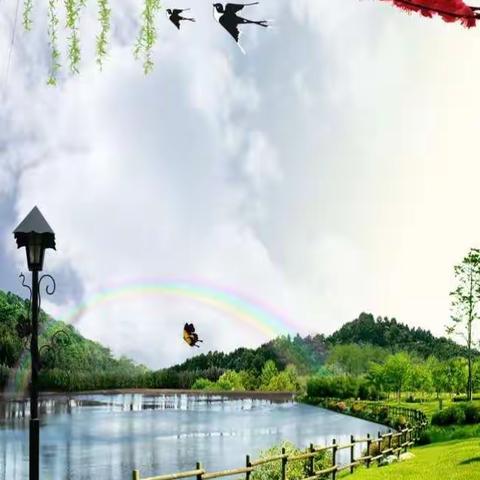 寻找春天的足迹                                                       长风小学二年一班