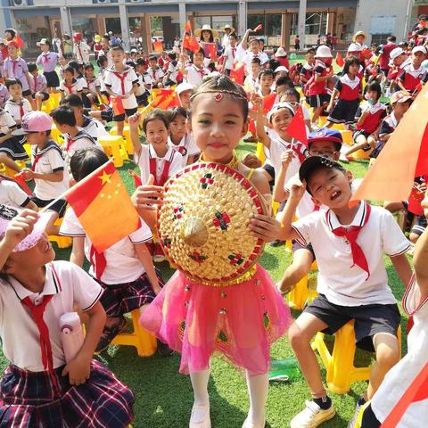 不忘教育守初心，立德树人担使命——加禾小学校园十佳竞选暨爱国、安全教育