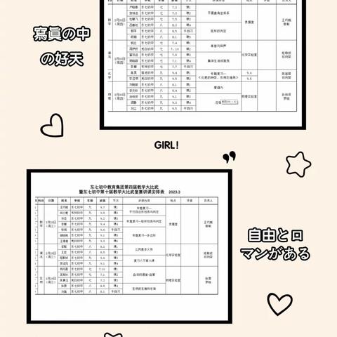 教学比武展风采 百舸争流绽芳华——记大荔县东七集团第四届暨东七初中第十届教学大比武