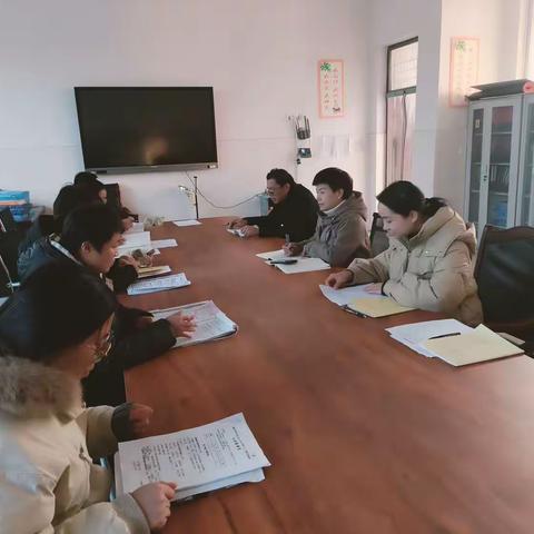 凝心聚力，专注教研——双庙乡小学六年级语文联片教研活动